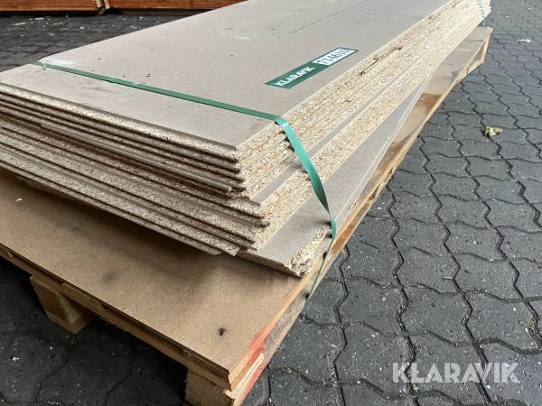 Gulv spåndplader Kronospån Novopan 10 stk