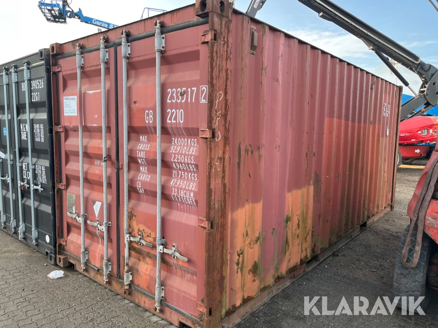 Container GB/CX HBS-10-200 20 fod