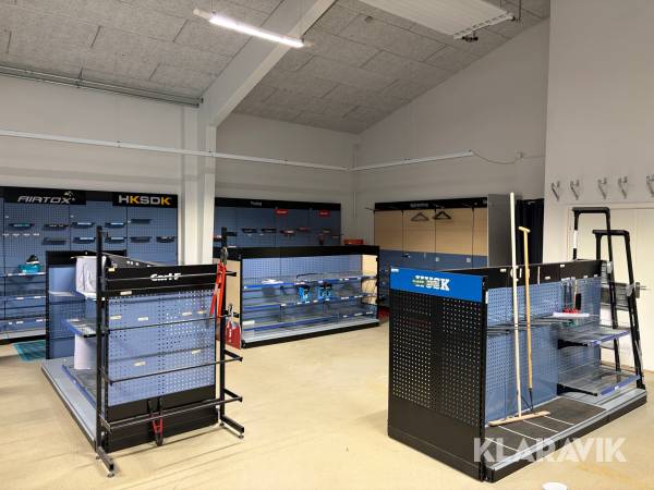Værksteds/butik inventar