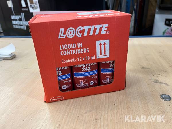 Skruesikring Loctite 243 12x50 ml