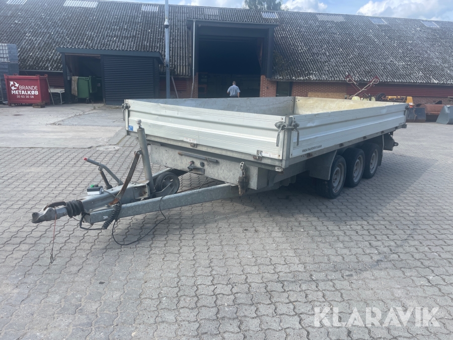 Tiptrailer Humbaur 3500 3 akslet