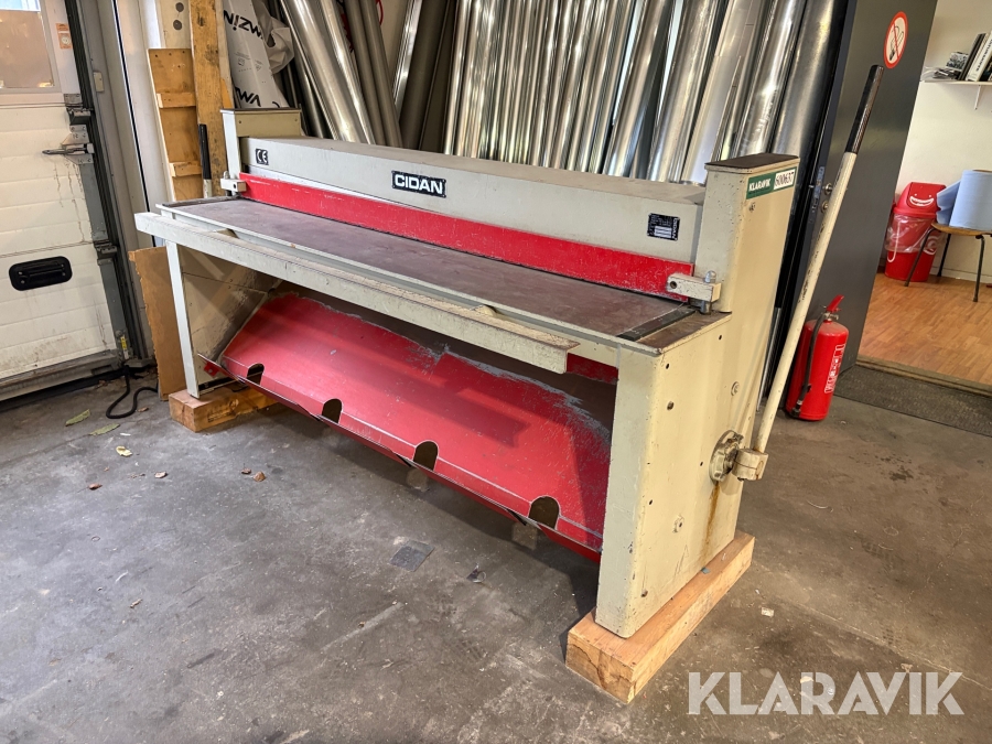 Manuel pladesaks Cidan HS-200/1,25