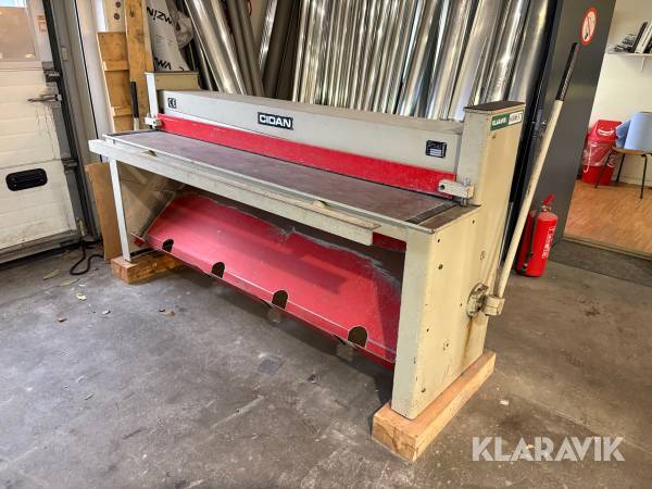 Manuel pladesaks Cidan HS-200/1,25
