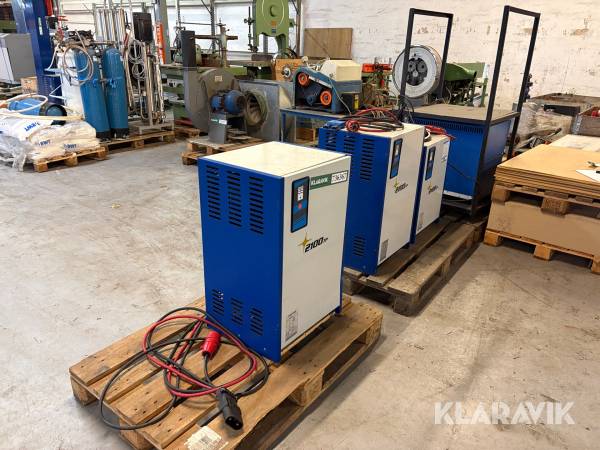 Opladere til trucks Exide 2100TP - 6 stk