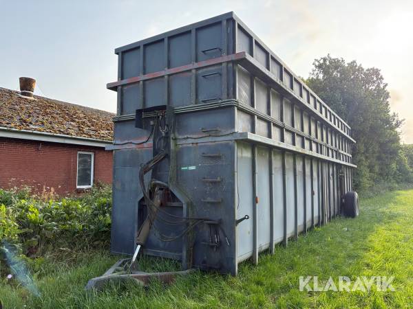 Mobil buffertank til gylle