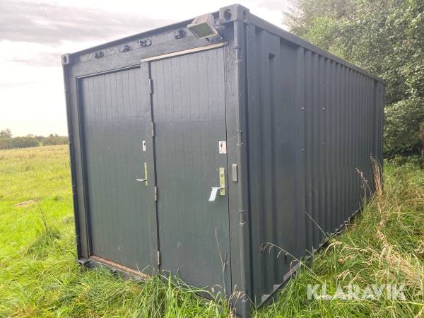 20 fods container med olietank