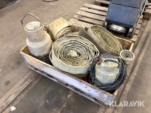 Dykpumper inkl slanger