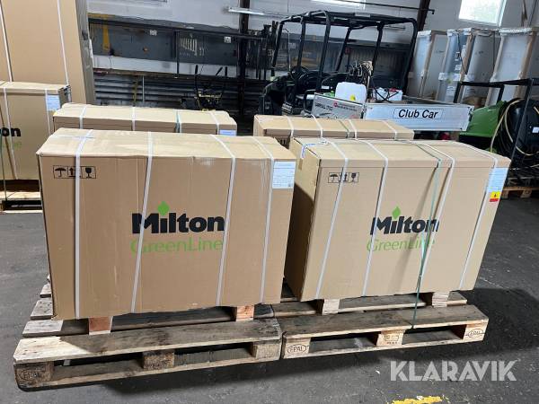 Udedel til varmepumpe Milton GreenLine 6 kW 4 styk