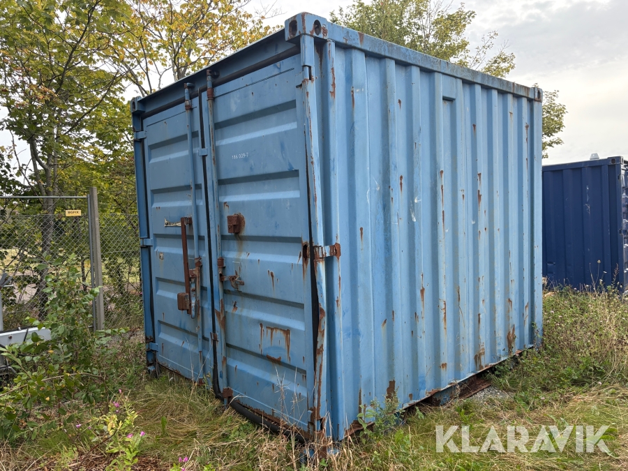 Container 10 fods sælges med indhold