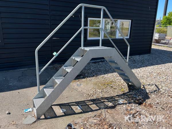 Trappe galvaniseret