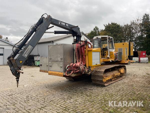 Svejsedozer Liebherr PR 732 M med kran og generator