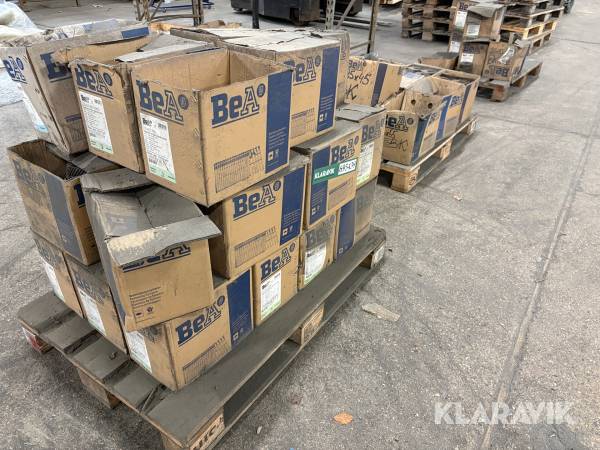 Søm BeA 21x40 - 25x45 - 25x55 cirka 32 kasser