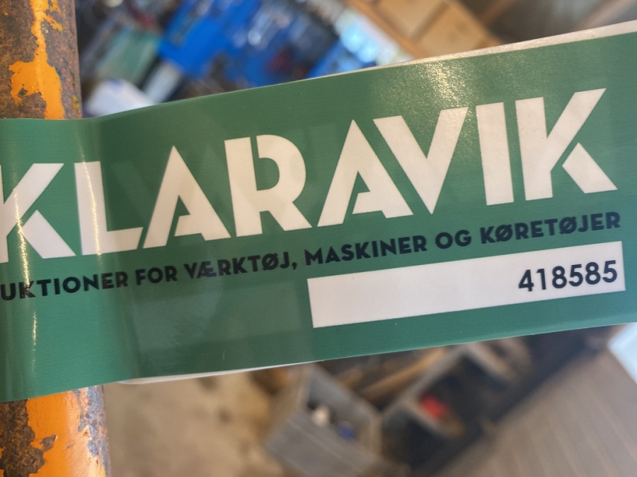 Flisevogn/læggevogn