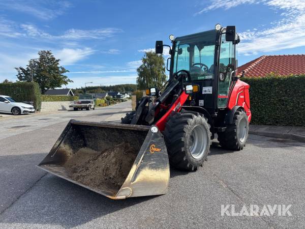 Minilæsser Manitou MLA 4-50 H-C med garanti og tilbehør