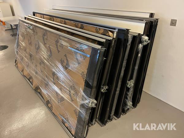 Foldedør 12 elementer