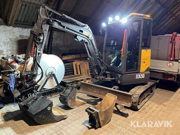 Gravemaskine Volvo ECR25D