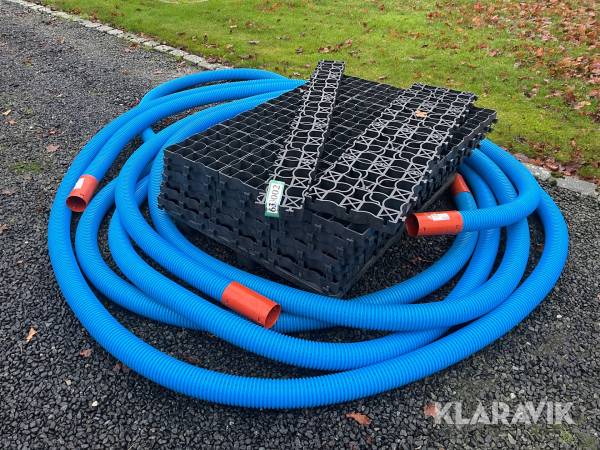 Græsarmering og drænslange