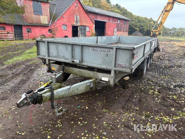 Ladtrailer Nugent 3500 kg