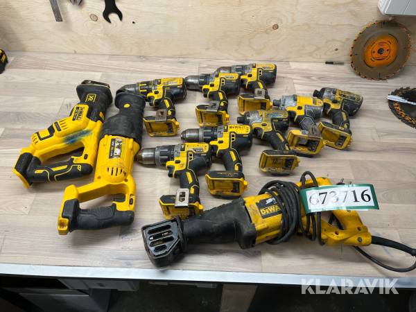 Håndværktøj DeWalt assorteret