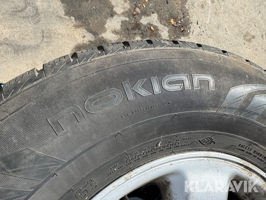 Dæk med fælge Nokian WR Sport utility, Halsnæs, Klaravik auk