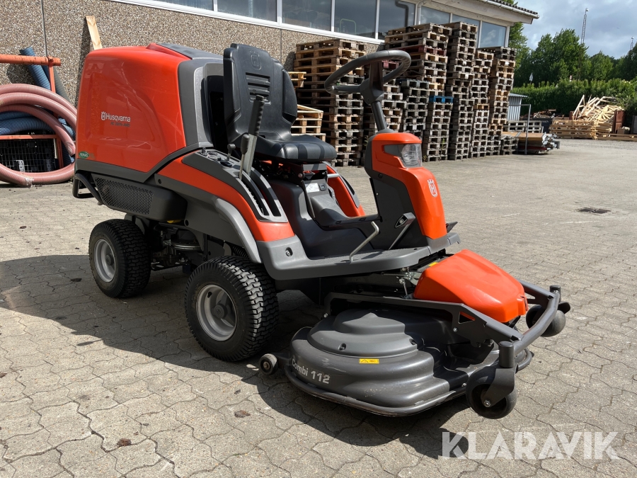 Klipper med opsamler Husqvarna RC 320Ts AWD