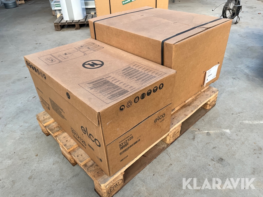 Gaskedel og varmtvandsbeholder Elco Vistron w 50H/thision mini 18