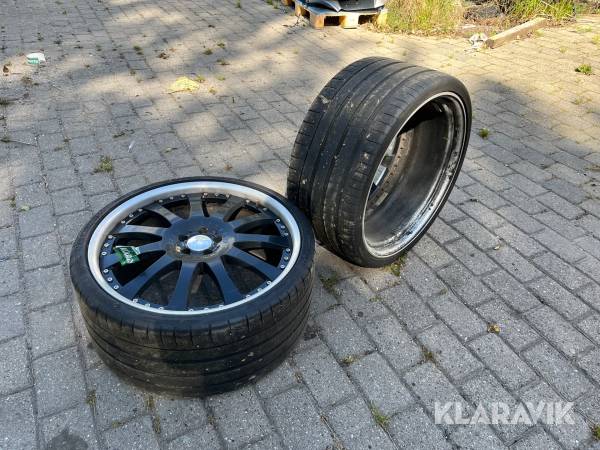 Fælge Carlsson CR3/ 11 Forged med dæk