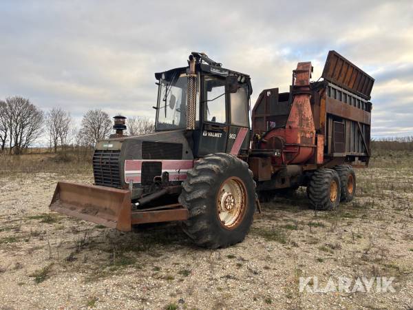 Flishugger Eurochipper ERJO 9-93 bygget på Valmet 902