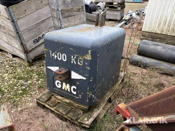 Vægtklods til traktor GMC - 1400kg
