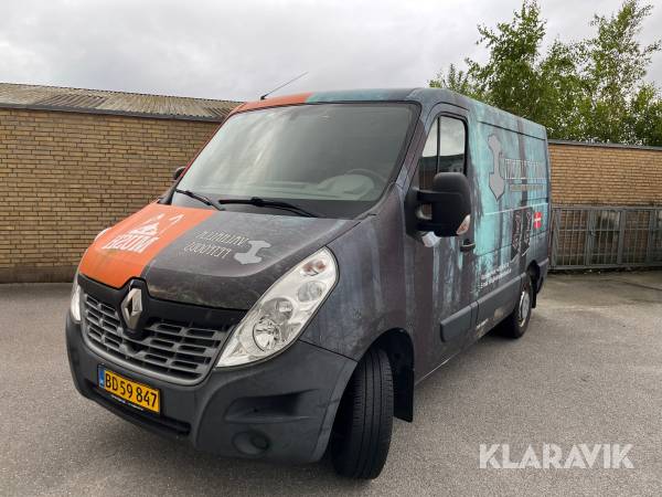 Kassebil Renault Master