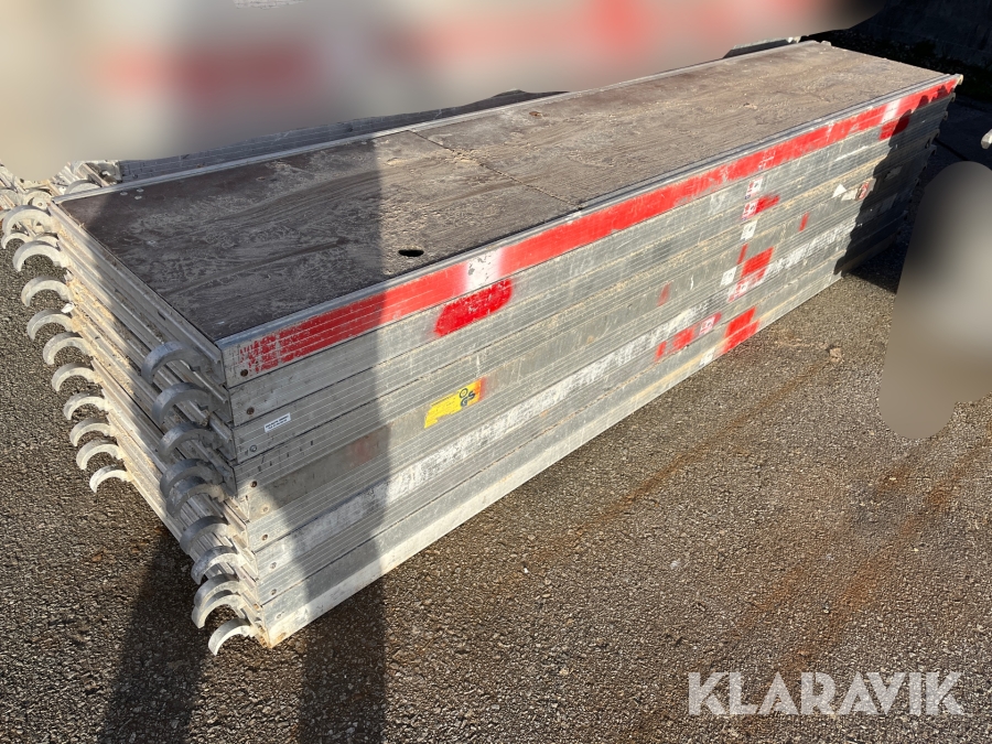 Stillads platforme Jumbo og Vinderup 10 styk