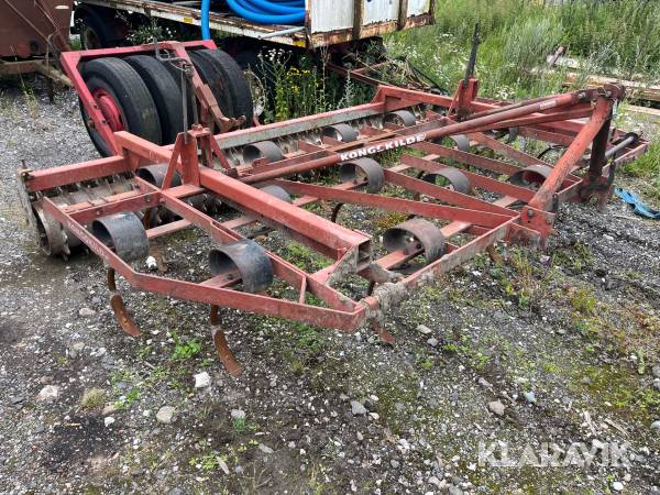 Stubharve Kongskilde med tandpakkervalse - 4 meter