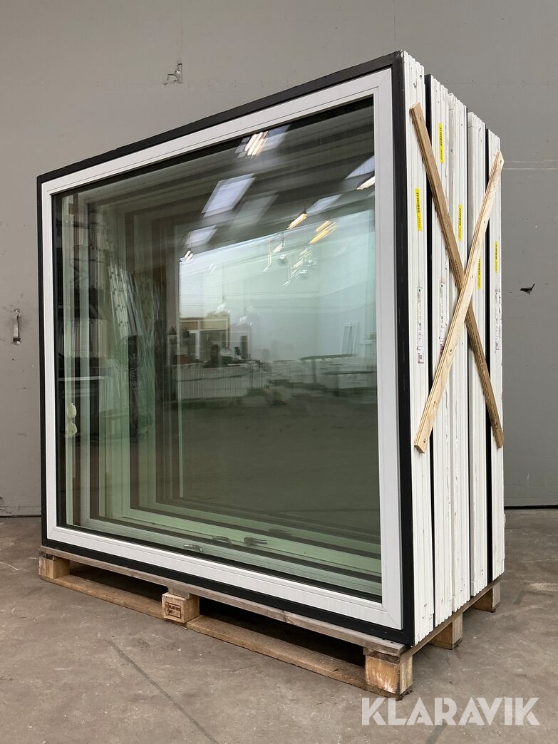 Topstyret energivindue med 3-lagsglas 5 styk 