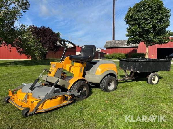 Frontklipper m. vogn Stiga Park prestige 4WD