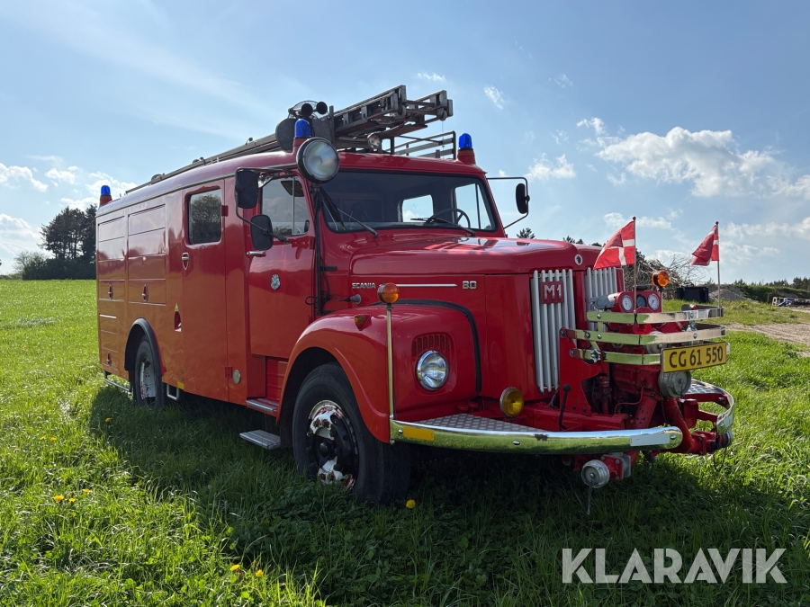 Veteranbrandbil Scania L 80
