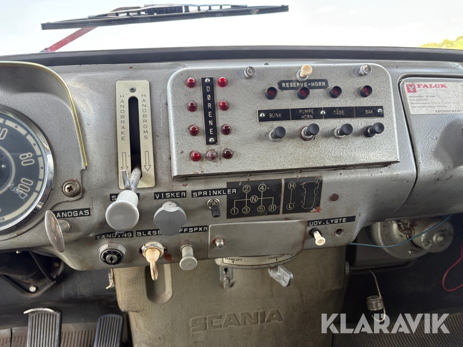 Veteranbrandbil Scania L 80
