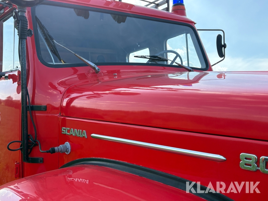 Veteranbrandbil Scania L 80