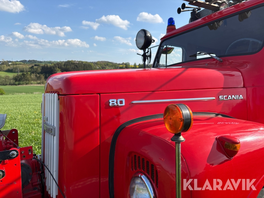 Veteranbrandbil Scania L 80
