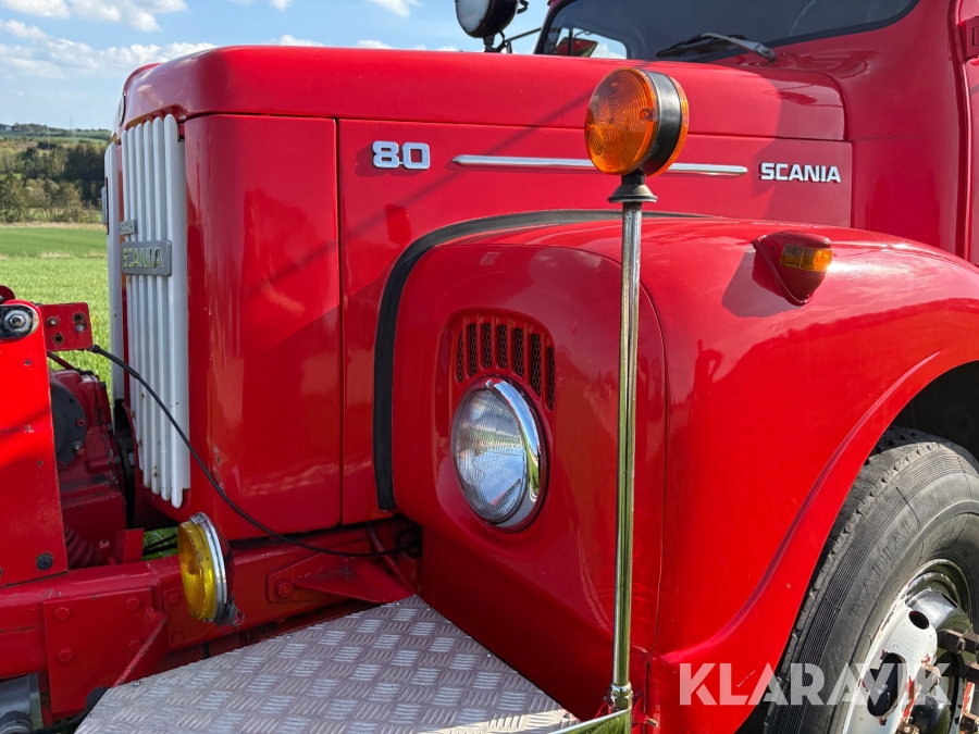 Veteranbrandbil Scania L 80
