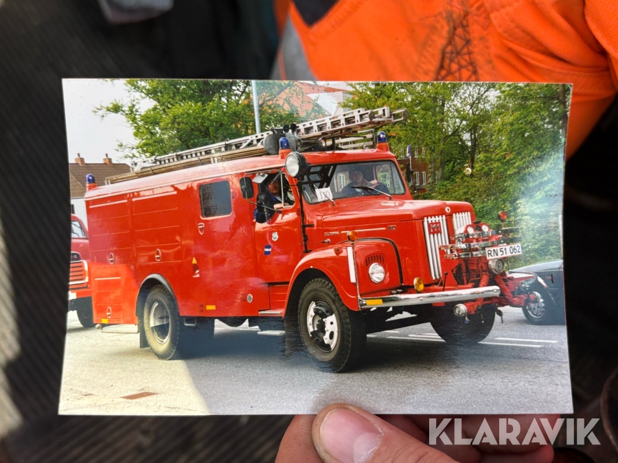 Veteranbrandbil Scania L 80
