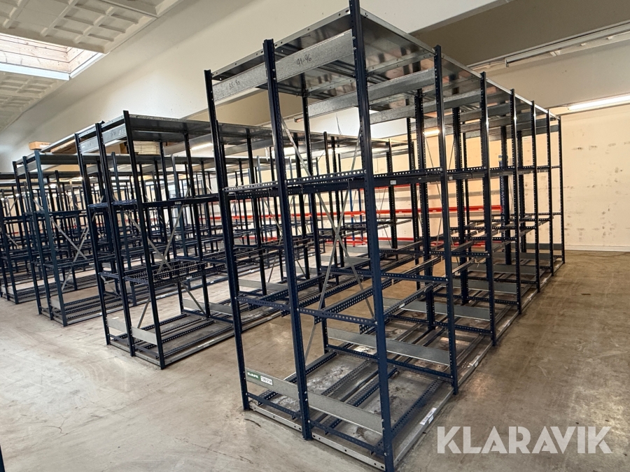 Dækreoler / Stålreoler 6 fag - 5 styk