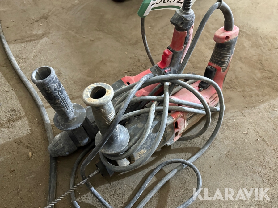 Borehammer Milwaukee & Mitsutomo 2 styks