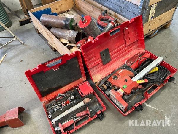 Kerneboremaskine Hilti DD120 med tilbehør