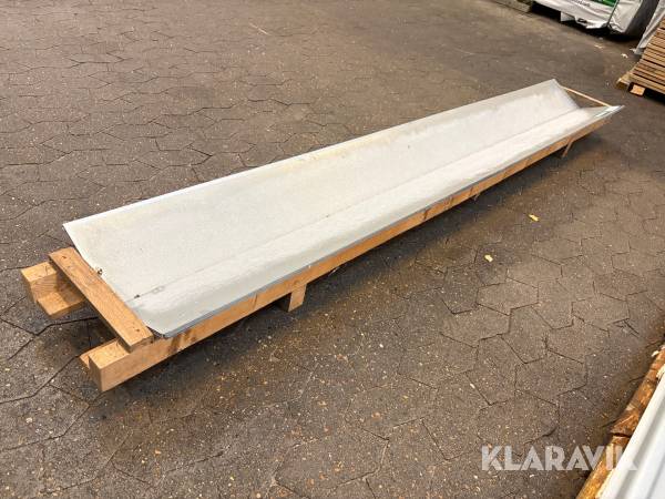 Galvaniseret Rygningsplader - 18 styks