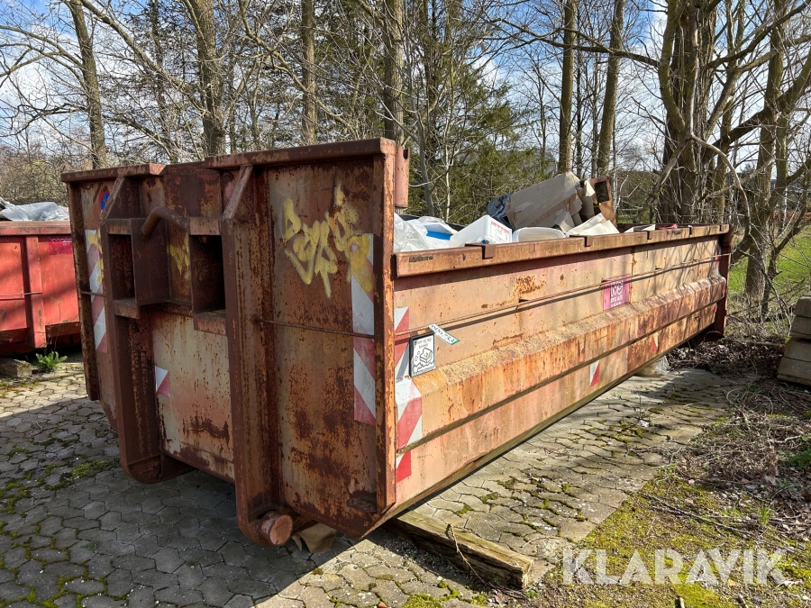 Container med kroghejs