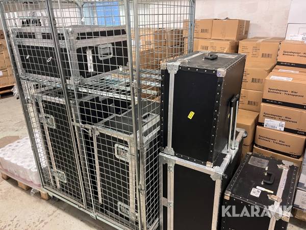 Flightcases 6 styk.