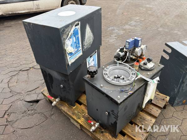 Hydraulikstation P. Lindberg 2 styk