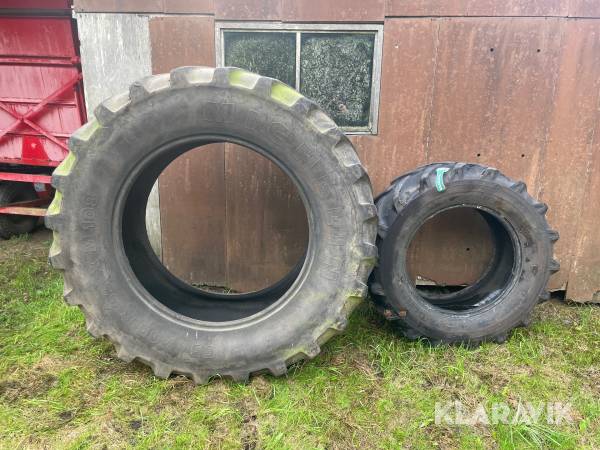 Traktordæk & skovdæk Michelin & Nokian