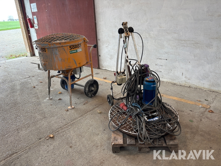 Glitter + tvangsblander Tremix / Soroto G combi E / 200L-30 2 styk