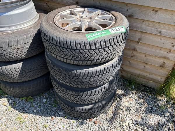 Alu fælge med dæk